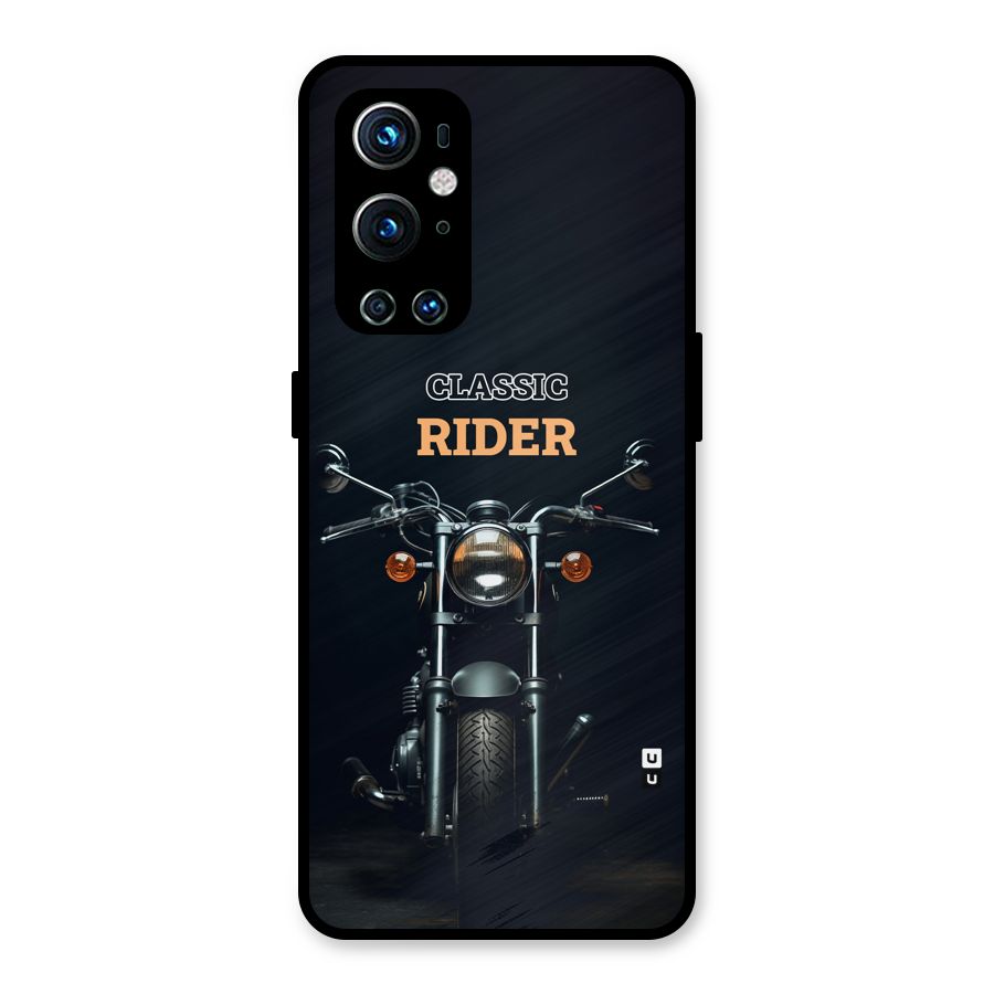 Classic RIder Metal Back Case for OnePlus 9 Pro