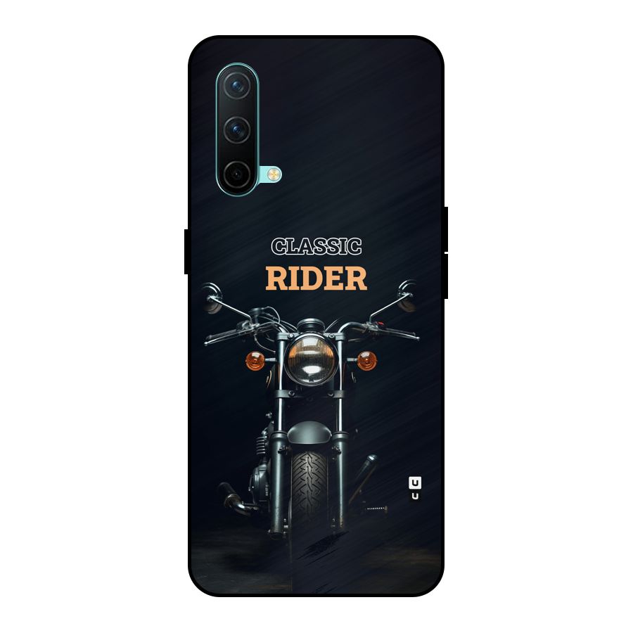 Classic RIder Metal Back Case for OnePlus Nord CE 5G