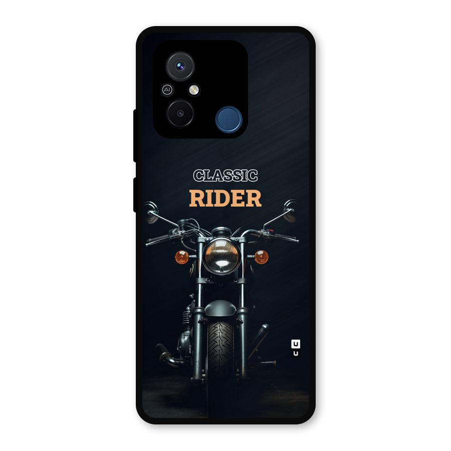 Classic RIder Metal Back Case for Poco C55