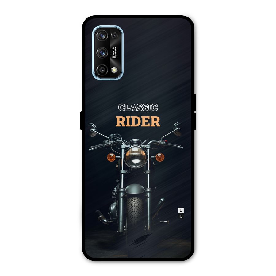 Classic RIder Metal Back Case for Realme 7 Pro