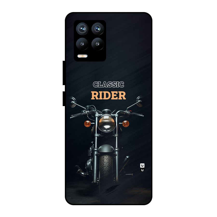 Classic RIder Metal Back Case for Realme 8 Pro