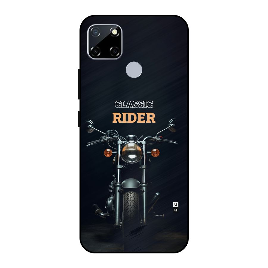 Classic RIder Metal Back Case for Realme Narzo 20