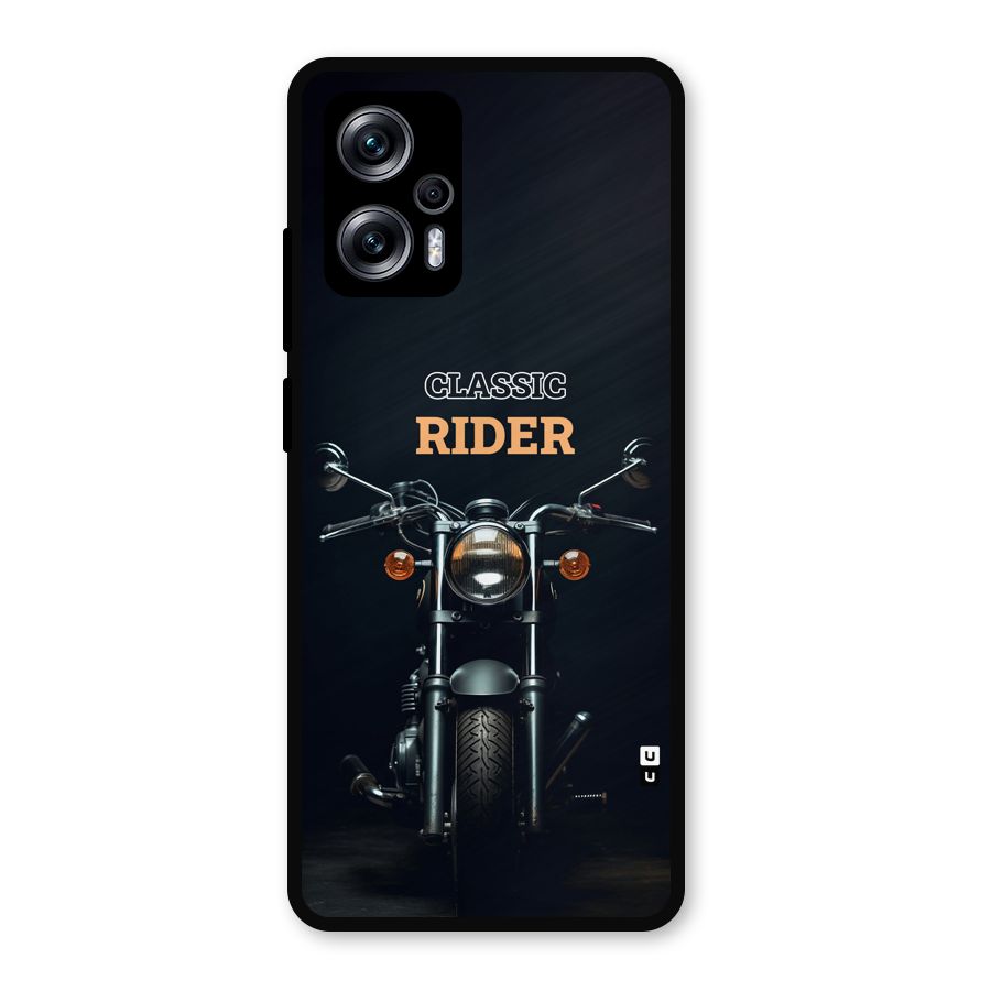 Classic RIder Metal Back Case for Redmi K50i