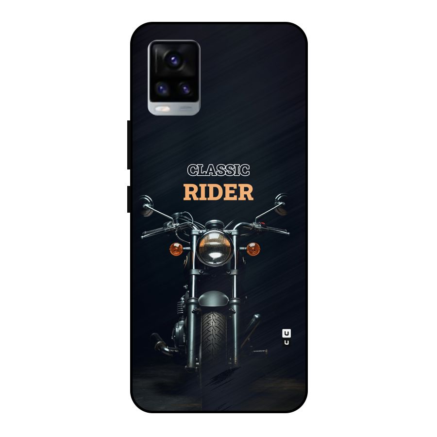 Classic RIder Metal Back Case for Vivo V20
