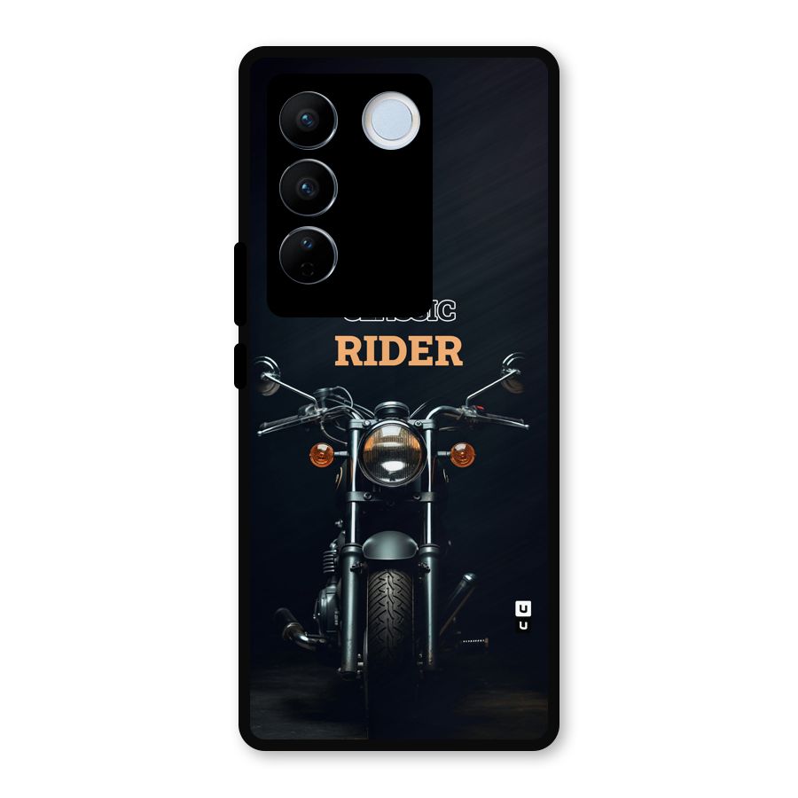 Classic RIder Metal Back Case for Vivo V27