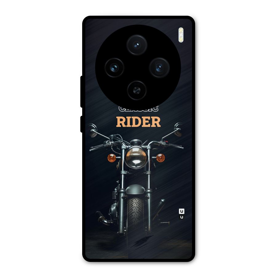 Classic RIder Metal Back Case for Vivo X100
