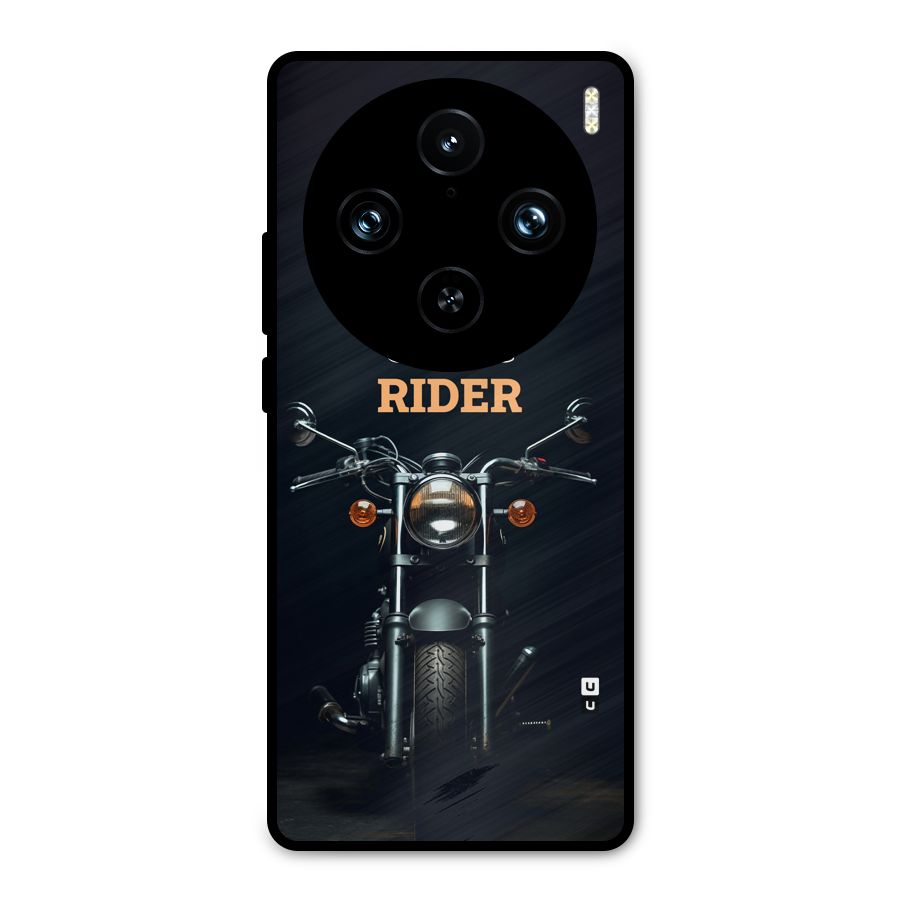 Classic RIder Metal Back Case for Vivo X100 Pro
