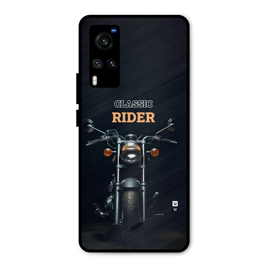Classic RIder Metal Back Case for Vivo X60