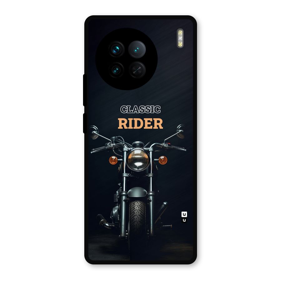 Classic RIder Metal Back Case for Vivo X90