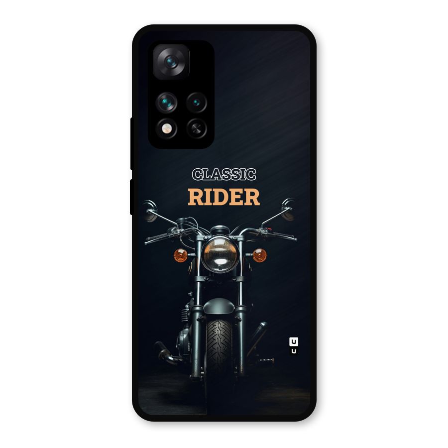 Classic RIder Metal Back Case for Xiaomi 11i 5G