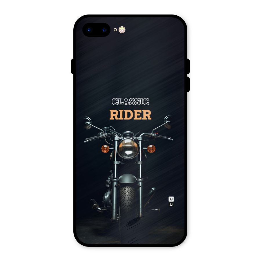 Classic RIder Metal Back Case for iPhone 7 Plus