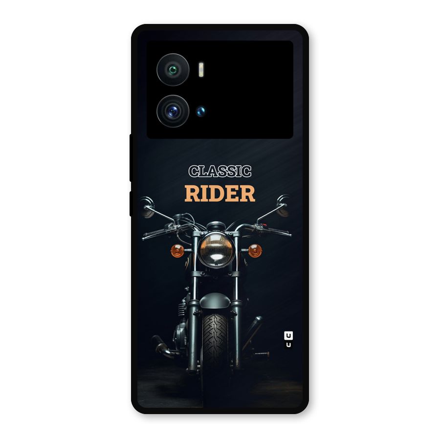 Classic RIder Metal Back Case for iQOO 9 Pro