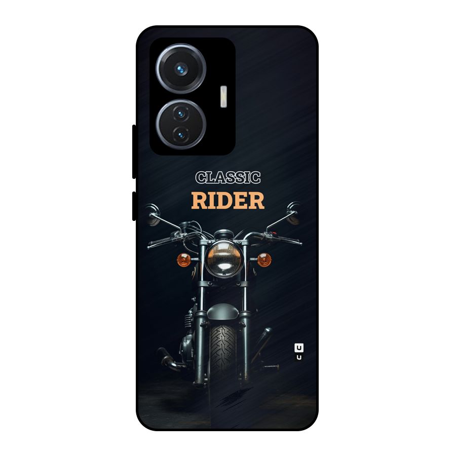 Classic RIder Metal Back Case for iQOO Z6 44W