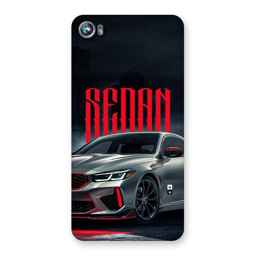 Classic Sedan Back Case for Canvas Fire 4 (A107)