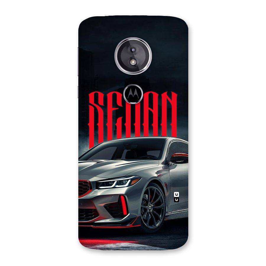 Classic Sedan Back Case for Moto E5