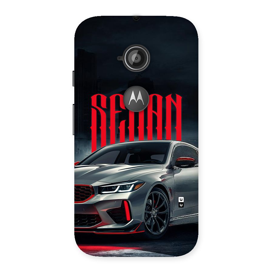 Classic Sedan Back Case for Moto E 2nd Gen