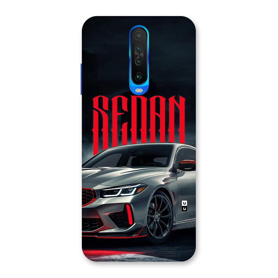 Classic Sedan Back Case for Poco X2