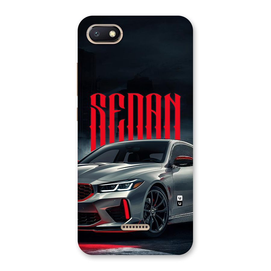 Classic Sedan Back Case for Redmi 6A