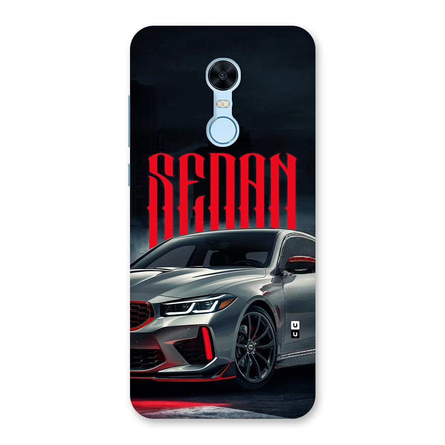 Classic Sedan Back Case for Redmi Note 5