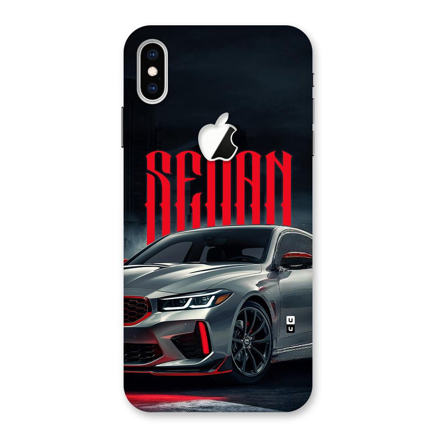 Classic Sedan Back Case for iPhone XS Max Apple Cut