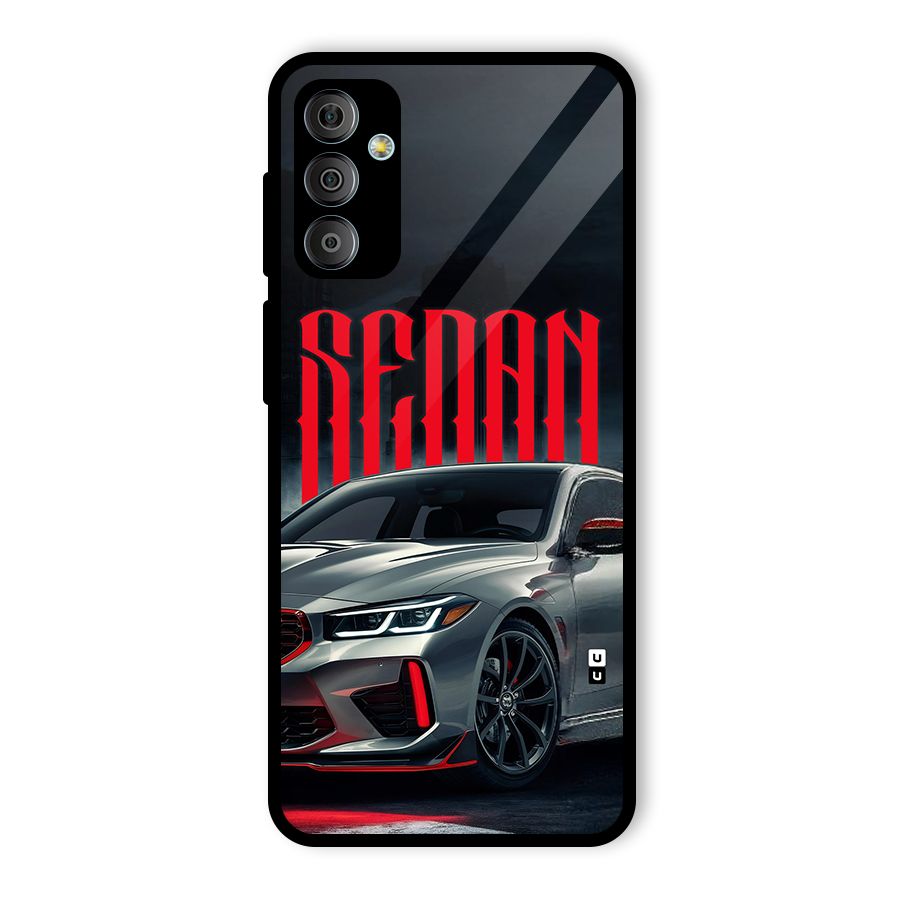 Classic Sedan Glass Back Case for Galaxy F23
