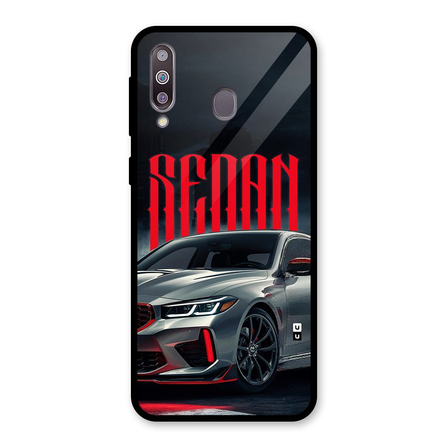 Classic Sedan Glass Back Case for Galaxy M30