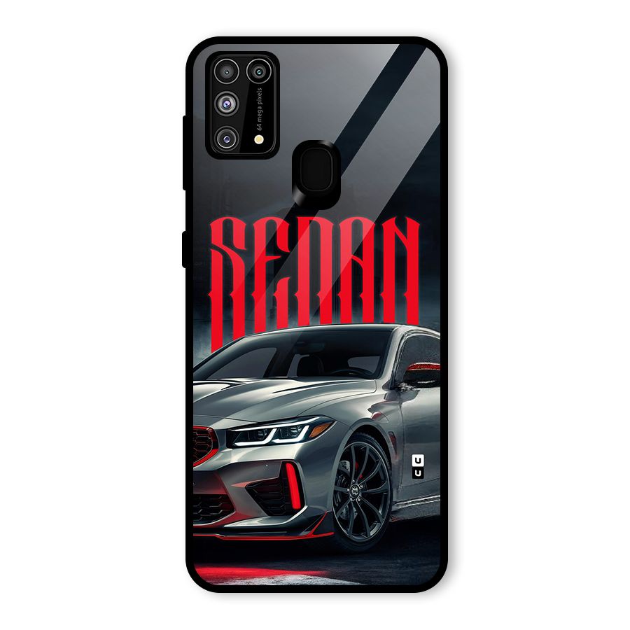 Classic Sedan Glass Back Case for Galaxy M31