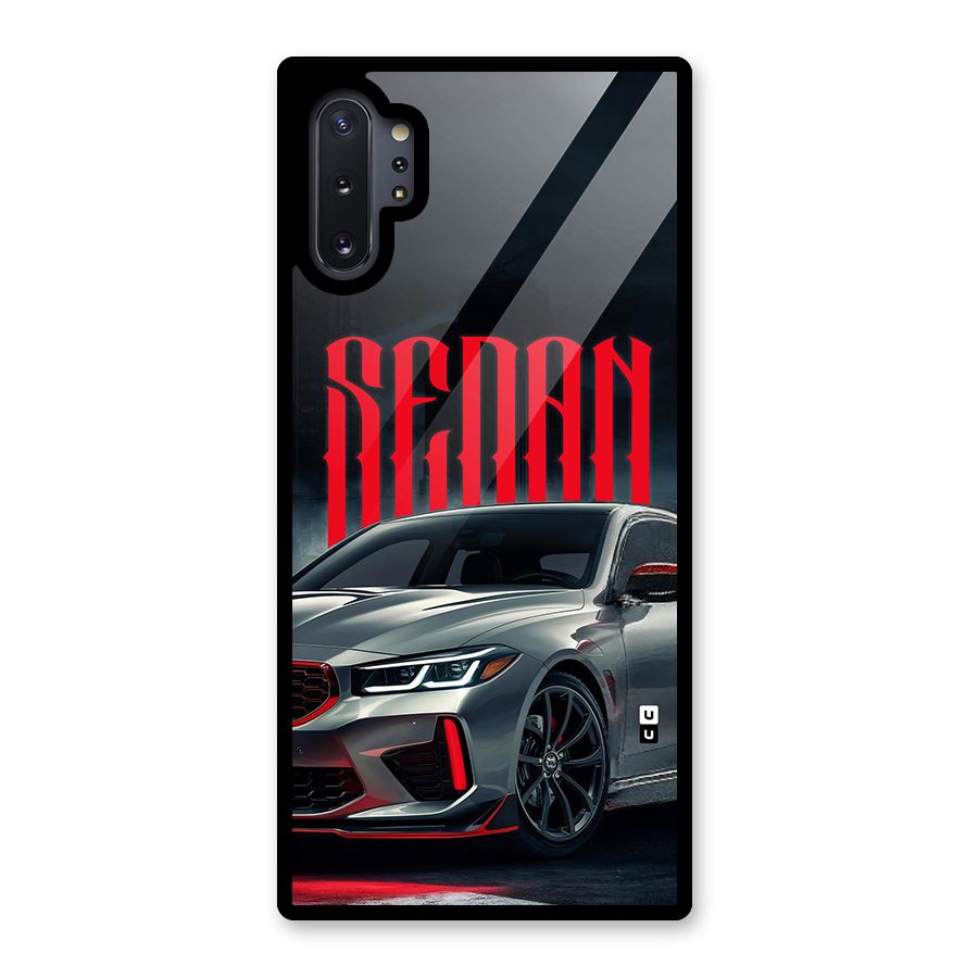 Classic Sedan Glass Back Case for Galaxy Note 10 Plus