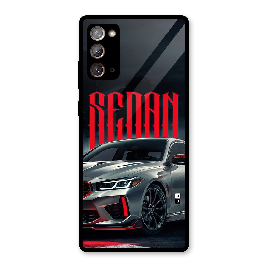 Classic Sedan Glass Back Case for Galaxy Note 20