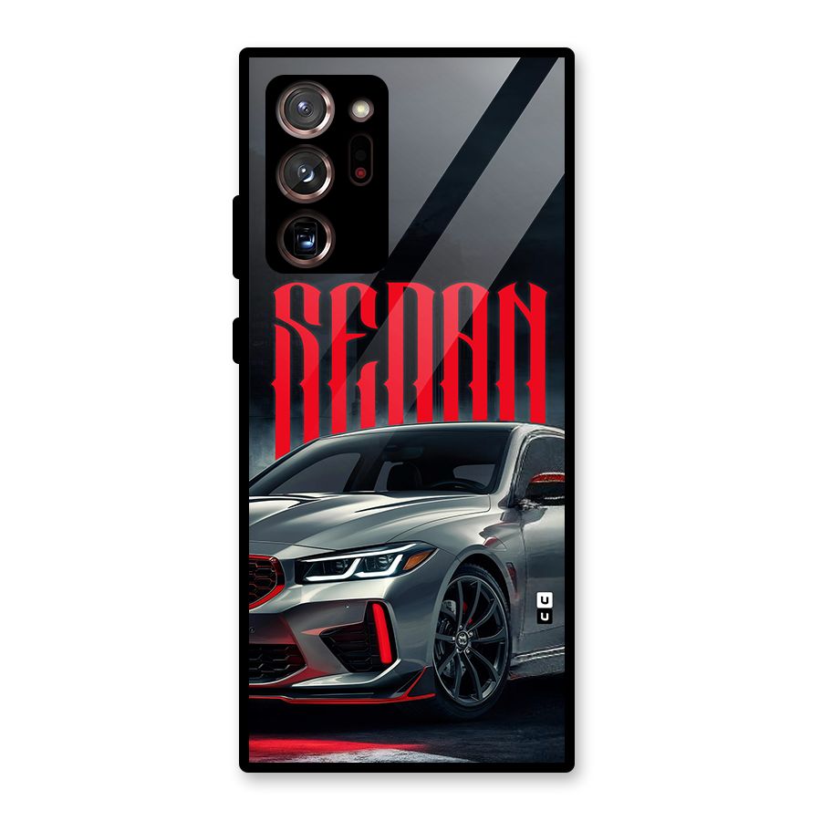 Classic Sedan Glass Back Case for Galaxy Note 20 Ultra 5G