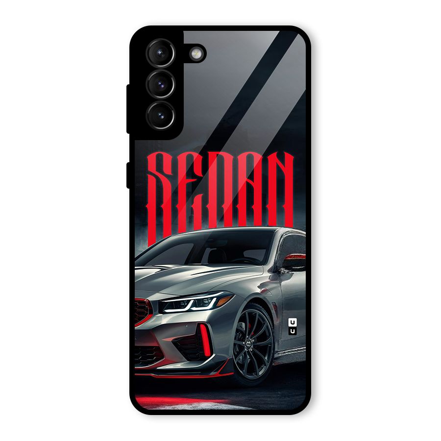 Classic Sedan Glass Back Case for Galaxy S21 Plus