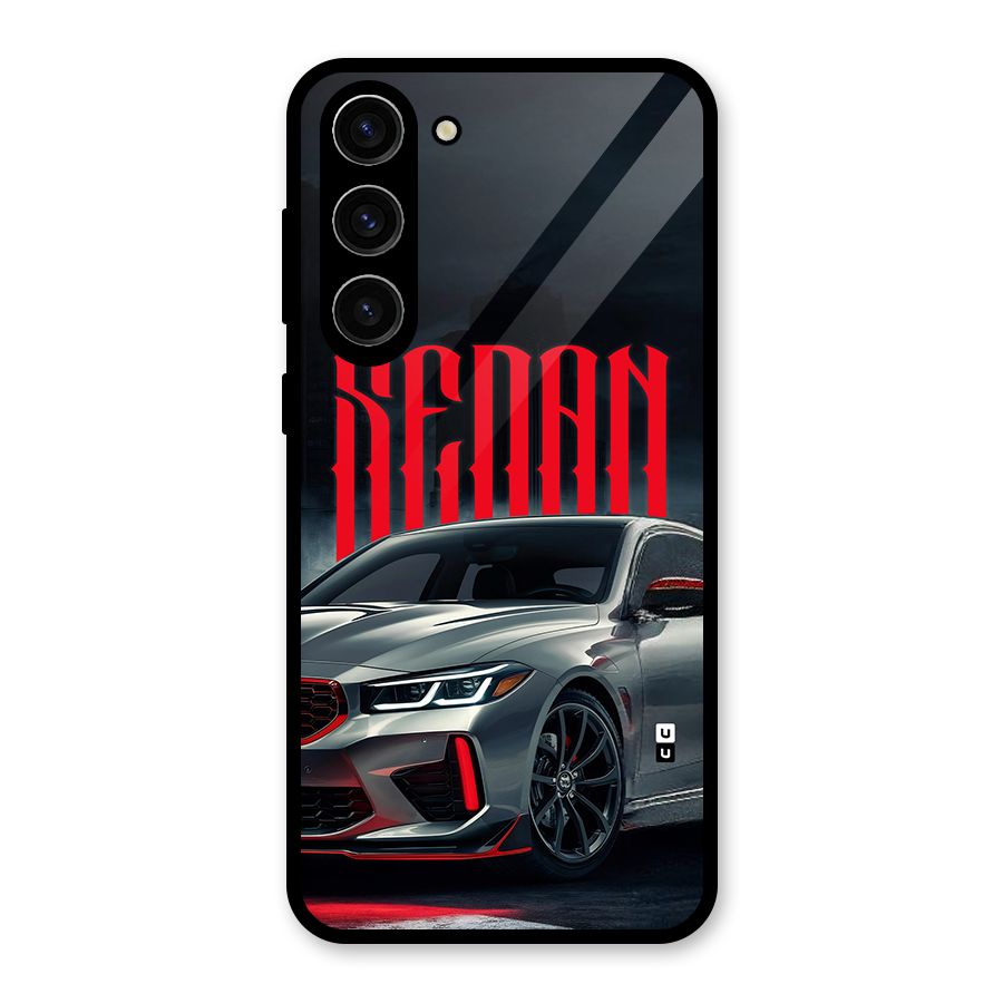 Classic Sedan Glass Back Case for Galaxy S23 Plus