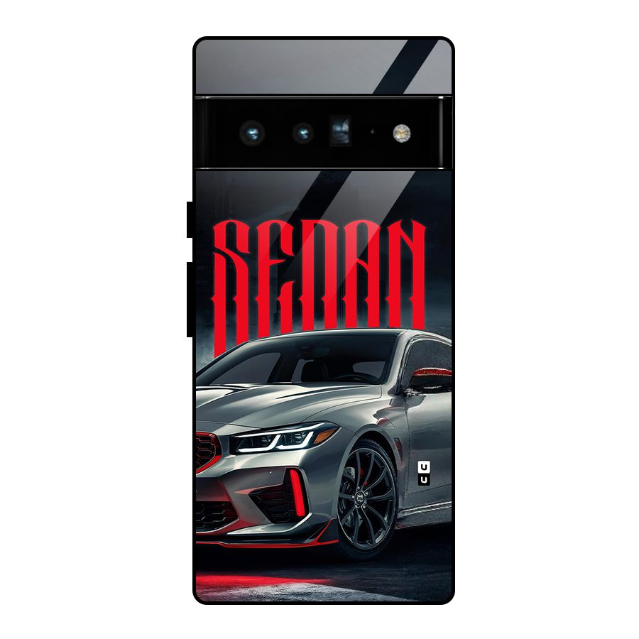 Classic Sedan Glass Back Case for Google Pixel 6 Pro