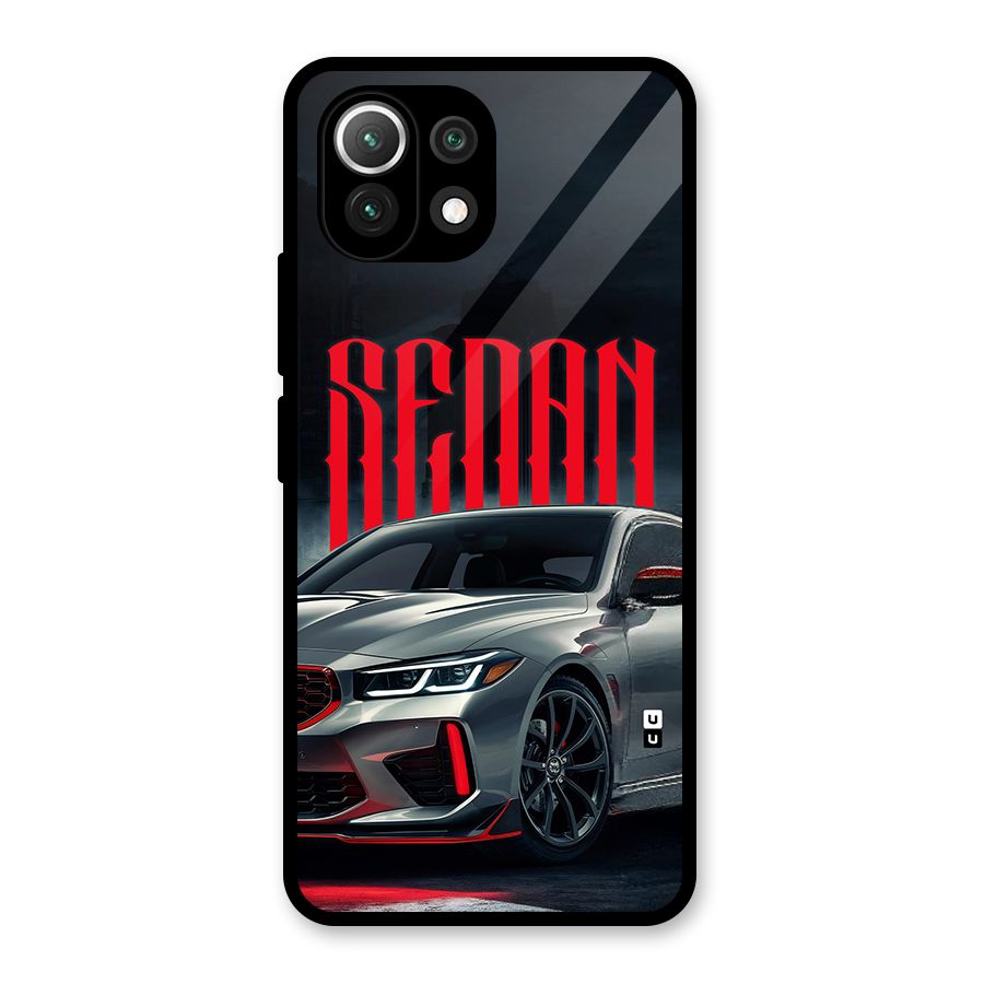 Classic Sedan Glass Back Case for Mi 11 Lite NE 5G
