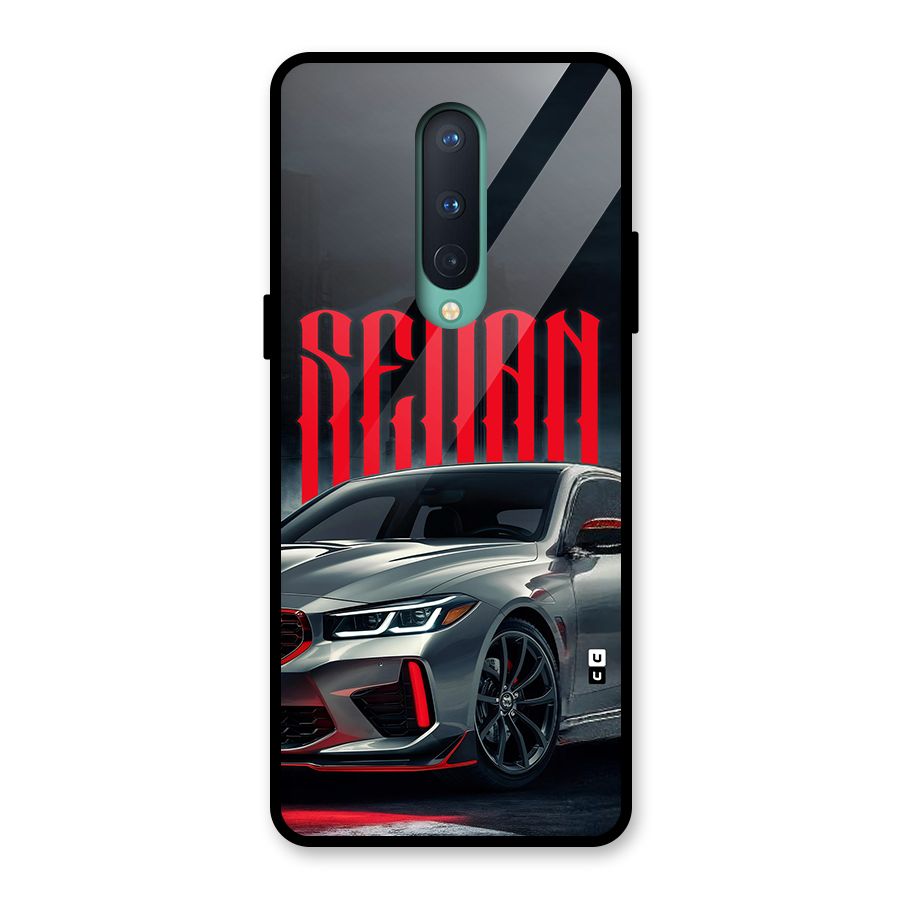 Classic Sedan Glass Back Case for OnePlus 8