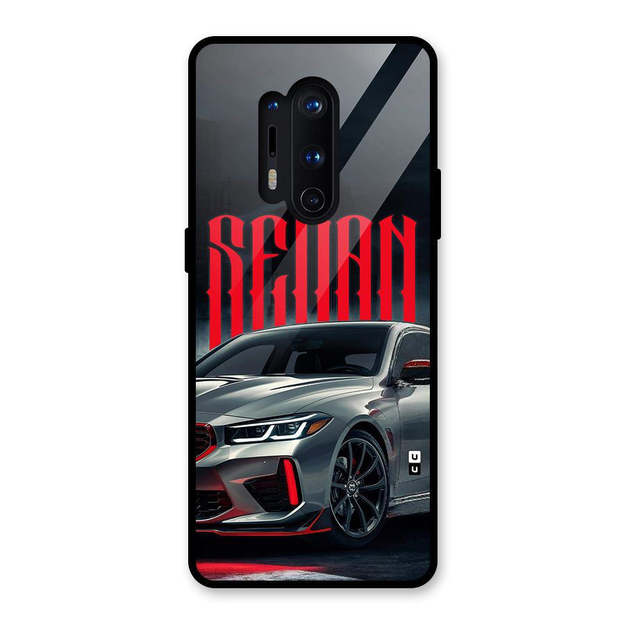 Classic Sedan Glass Back Case for OnePlus 8 Pro