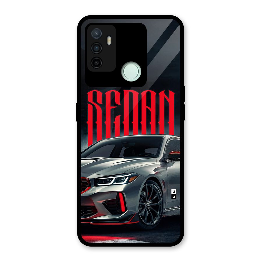 Classic Sedan Glass Back Case for Oppo A53