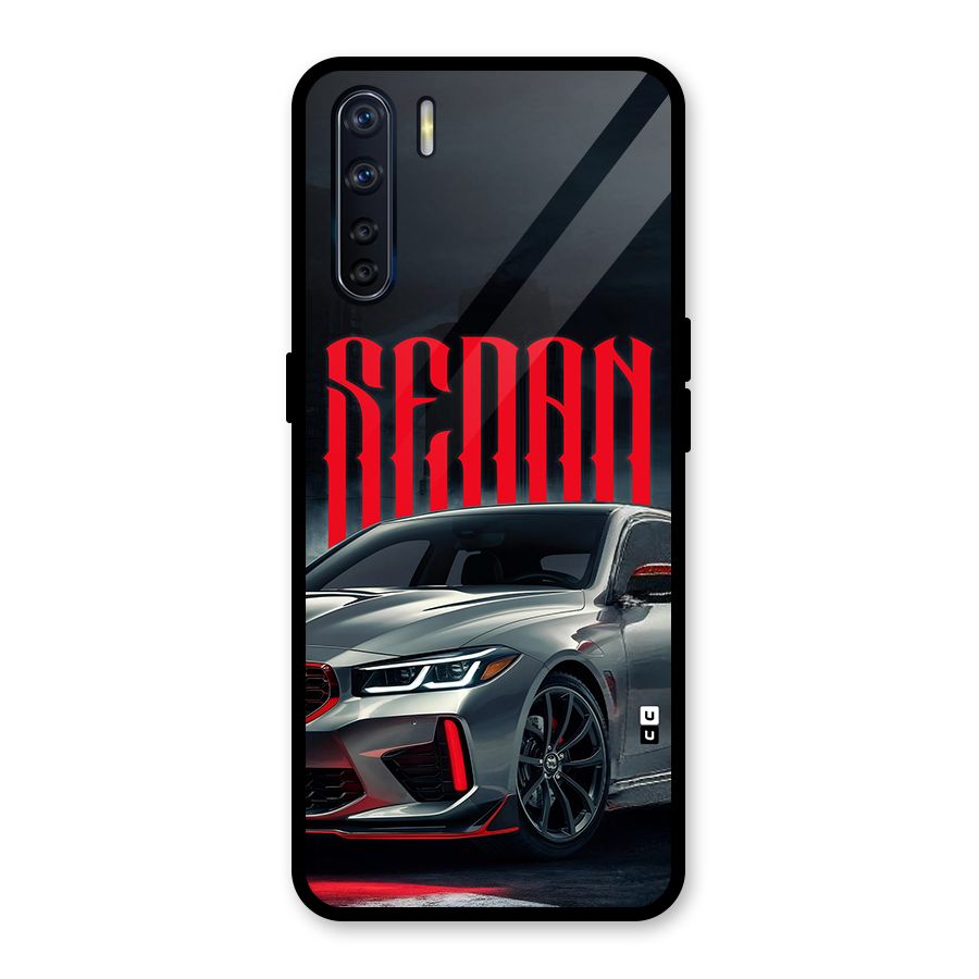 Classic Sedan Glass Back Case for Oppo F15