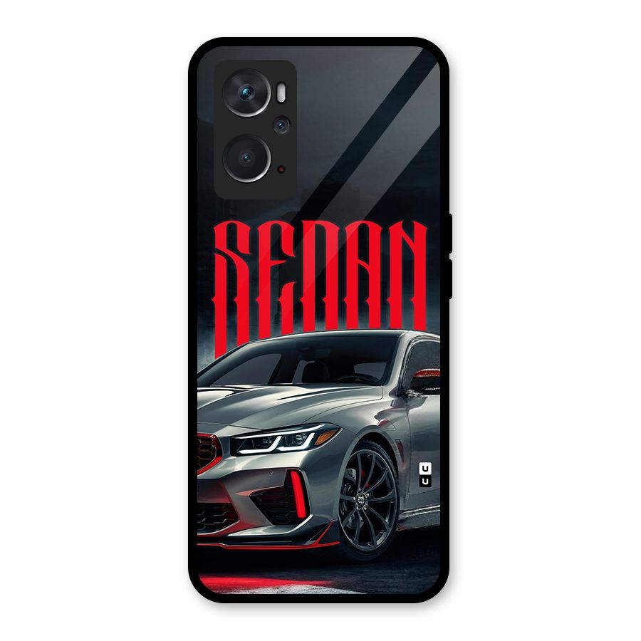 Classic Sedan Glass Back Case for Oppo K10 4G