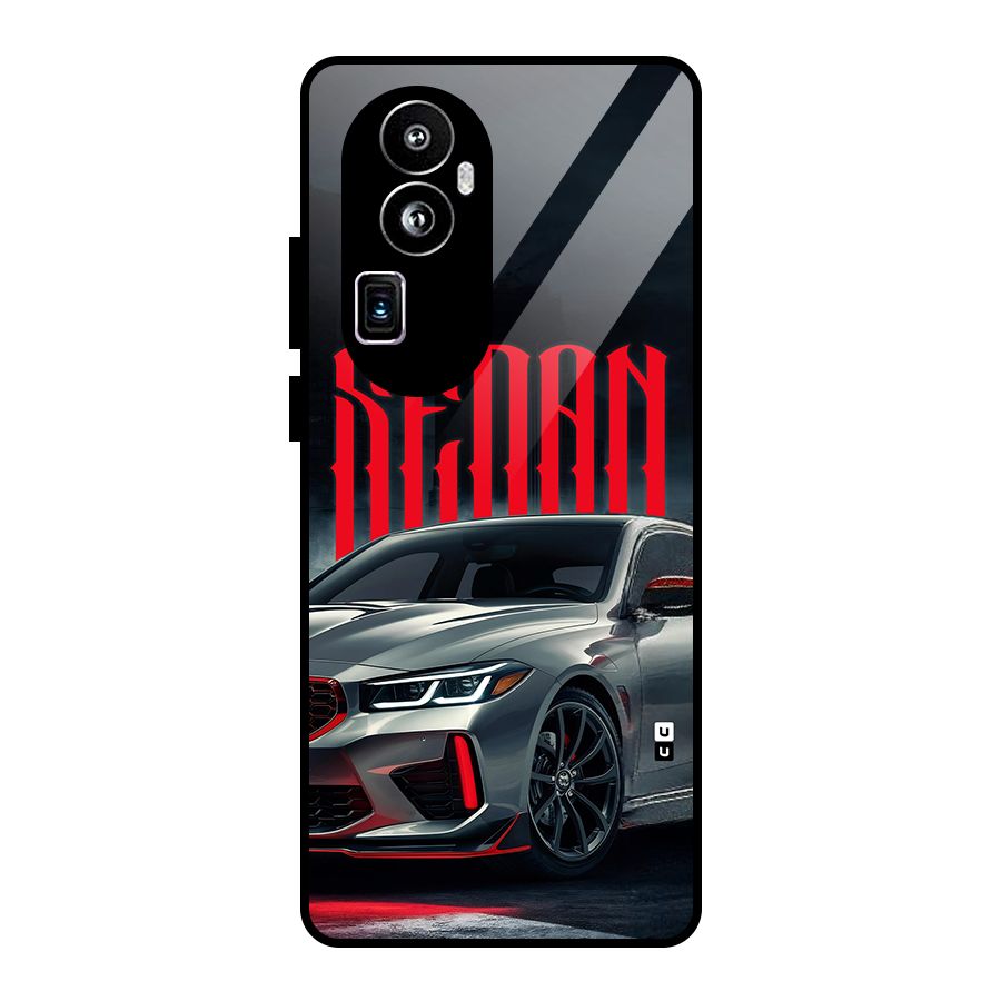 Classic Sedan Glass Back Case for Oppo Reno10 Pro Plus