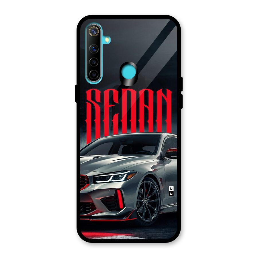 Classic Sedan Glass Back Case for Realme 5