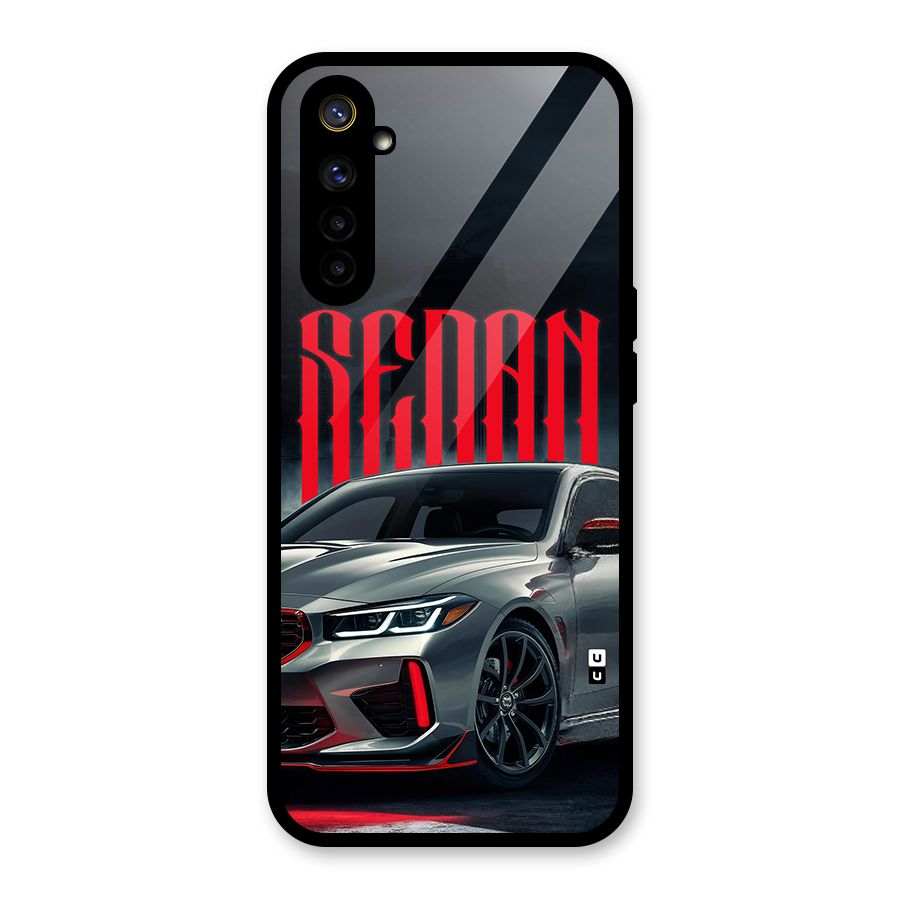 Classic Sedan Glass Back Case for Realme 6