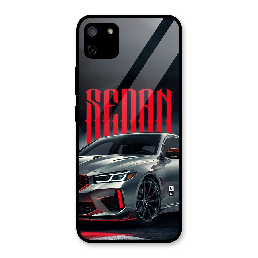 Classic Sedan Glass Back Case for Realme C11