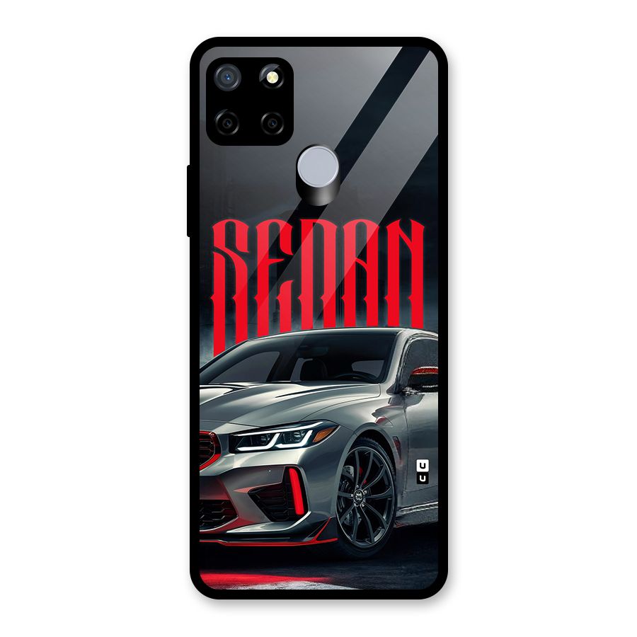 Classic Sedan Glass Back Case for Realme C12