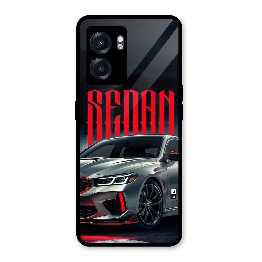 Classic Sedan Glass Back Case for Realme Narzo 50 5G
