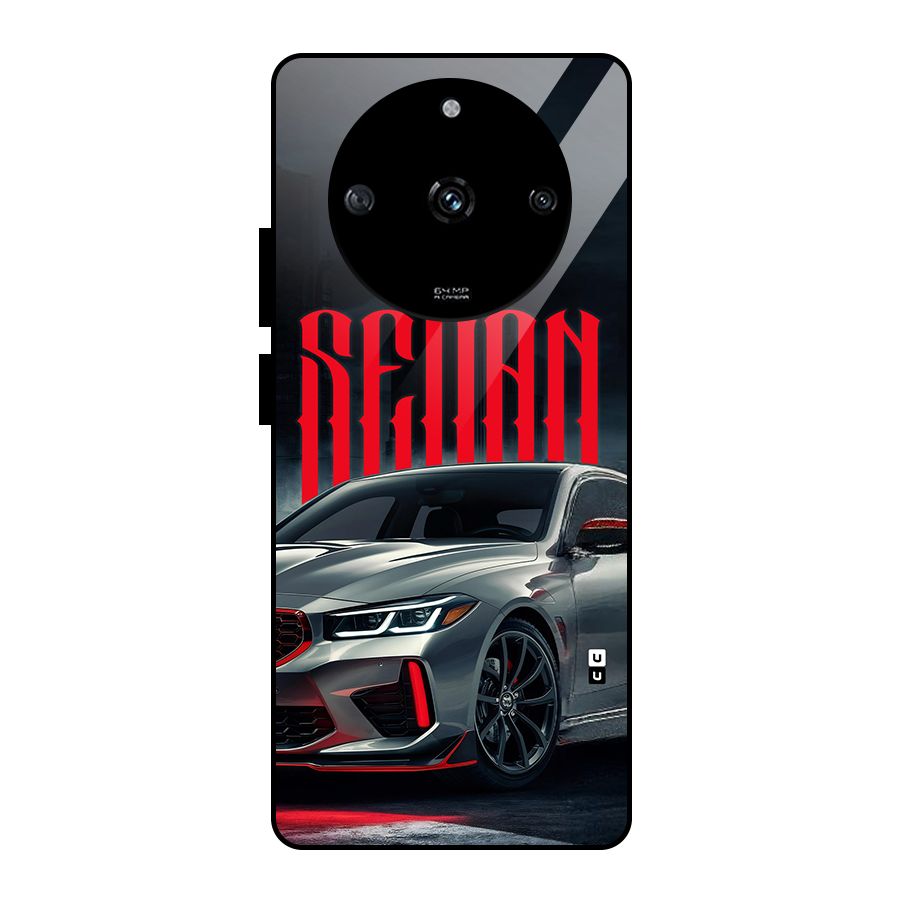 Classic Sedan Glass Back Case for Realme Narzo 60 5G