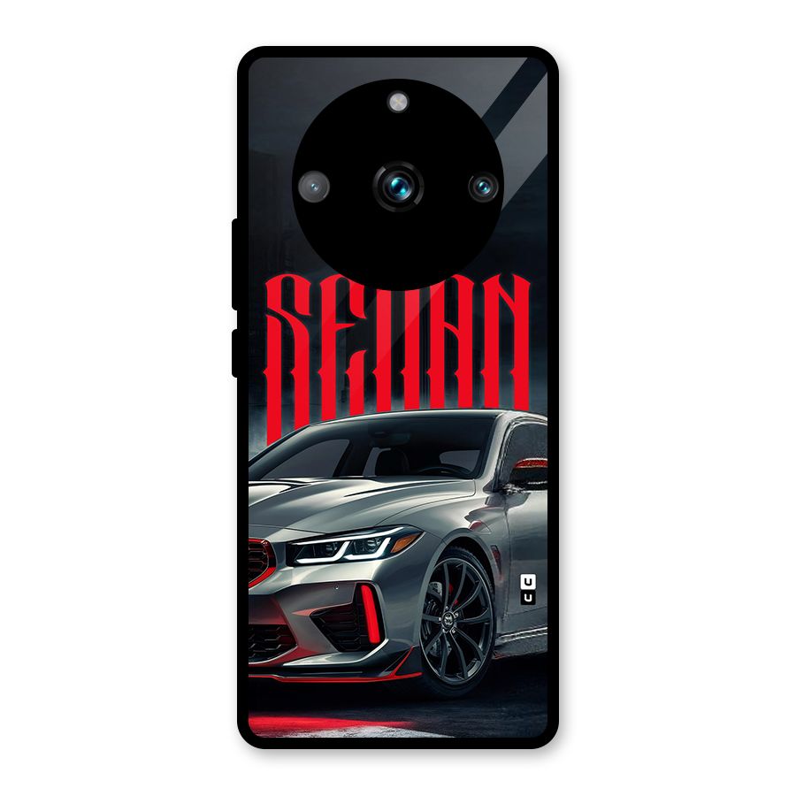 Classic Sedan Glass Back Case for Realme Narzo 60 Pro