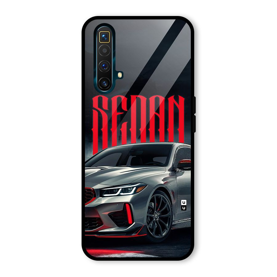 Classic Sedan Glass Back Case for Realme X3