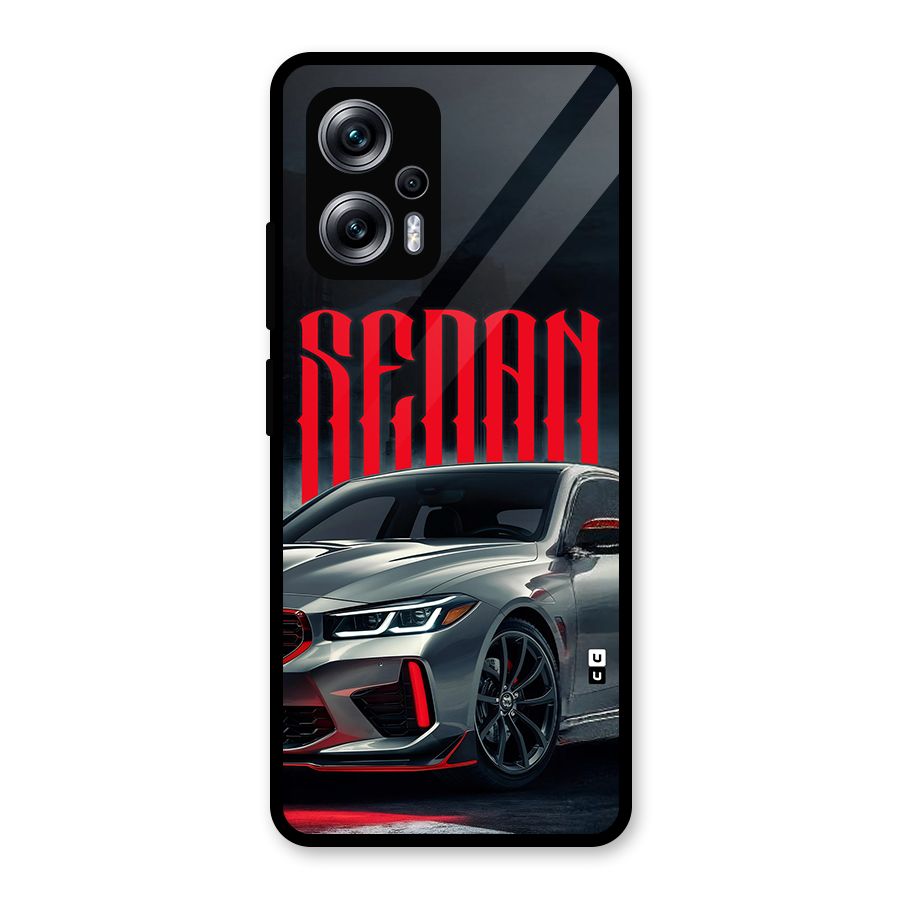 Classic Sedan Glass Back Case for Redmi K50i