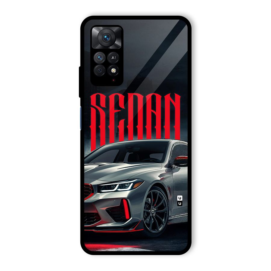 Classic Sedan Glass Back Case for Redmi Note 11 Pro Plus 5G